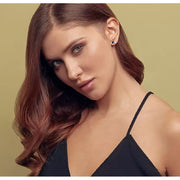 Unbranded FE1361-SCCWD-4W Lab Created Gemstone Toi Et Moi Earrings