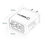 WORR 3.0 USB Fast Charge Universal Power Adapter White