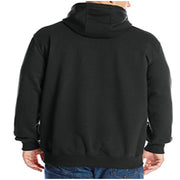 Carhartt Rain Defender Loose-Fit Heavyweight Hooded Long-Sleeve Sweatshirt for Men - Black - LT