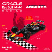 Luppa Formula 1 RB19 Model Kit, 1:18 Scale, 140-Piece Die-Cast Collectible Inspired by Checo Prez and Max Verstappen
