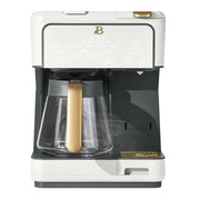 Beautiful 19615 Multi-Brew 12-Cup Programmable Drip & Single-Serve Coffee Maker, White Icing by Drew Barrymore