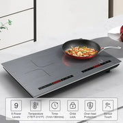 VBGK DD006 24 Inch 2 Burner 4000W Plug Electric Countertop Hot Plate