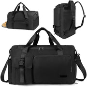 Gynky Duffel Bag 4 in 1 Travel Backpack Duffle Bag Weekender Bags for Women Gym Bag with Shoe and We