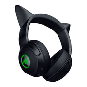 Razer Kraken Kitty V2 Wireless Bluetooth Gaming Headset, Over-Ear, Customizable Chroma RGB Lighting, TriForce 40mm Drivers, Noise-Cancelling Microphones, Lightweight, 40-Hour Battery, USB-C Charging, Black
