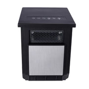 Mainstays HT1168 1500W Freestanding 4-Element Infrared Cabinet Space Heater, Black