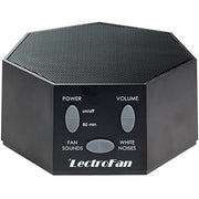 LectroFan - White Noise Machine with 10 Fan and 10 White Noise Sounds, Black