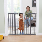Safety 1st GA205GRY2 Contemporary Tall-and-Wide Gate, Grey