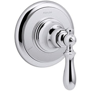 Artifacts Transfer Valve Trim with Swing Lever Handle, Polished Chrome