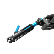 B3 Archery King Swivel Archery Release Aid with Adjustable Roller-Sear, Blackened Stainless Steel Jaw, Ergonomic Wrist Strap, Black, KGSCBK