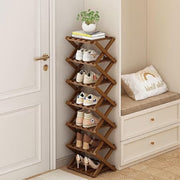 Buric 7 Tier Flexible Combination Shoe Rack Shoe Organizer Freestanding Small