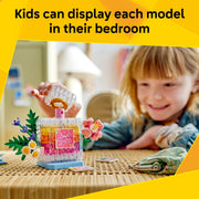 LEGO Creator 3 in 1 Floral Decor Perfume Bottle Building Toy for Kids Ages 8+, 3 Building Options, 286 Pieces, 31383