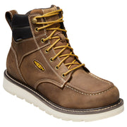 KEEN Utility Cincinnati 6 Waterproof Work Boots for Men Belgian/Sandshell 12M