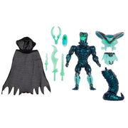 Mattel HXH51 Masters of The Universe Motu Origins Necro-Conda Deluxe Snake Men Soldier Glows in The Dark