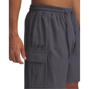 Under Armour Vibe Woven Cargo Shorts - Castlerock/Black - XXL