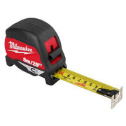 Milwaukee 48-22-1026M 8 M/26 Ft. Compact Magnetic Tape Measure - Stiffer Blade, Low-Profile Magnet, Anti-Tear Coating