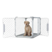 Diggs Evolv MCC001A36A Dog Crate | Modular Design | Dual Lock Doors | Easy Clean Tray | Paw Safe Mesh | 36