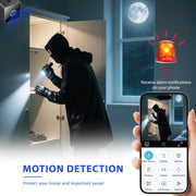 WrongDuck Mini Wireless Security Camera, 1080P HD, Magnetic Mount, Motion Detection, Night Vision, WiFi, Indoor Outdoor