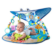 Bright Starts Disney Baby Finding Nemo Mr. Ray Ocean Lights & Music Gym, Ages Newborn +