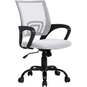 BestOffice Mesh Swivel Office Desk Chair, White
