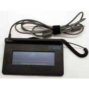 Topaz Systems SigLite 1X5 Electronic Signature Pad, Pressure-Sensitive Touchpad, USB Virtual Serial Interface, Black, Compact Aluminum Design, T-S460-BSB-R