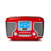Crosley CR612B-RE Corsair Radio CD Player, Red