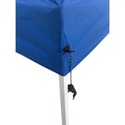 Ozark Trail FGA99TPB 10' x 10' Instant Slant Leg Replacement Pop-up Canopy Top Outdoor Shading Cover, Blue