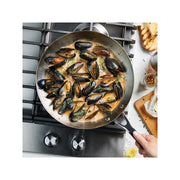 KitchenAid Stainless Steel Induction Frying Pan, 12 inch, Brushed Stainless Steel