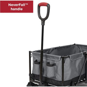 Radio Flyer 3990Z The Beast EZ Fold Maximum Capacity Heavy-Duty Kid & Cargo Wagon, Collapsible Wagon for Ages 1.5-6 Gray