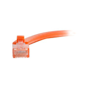 C2G Cat6 Snagless Unshielded Ethernet Network Patch Cable, 4ft, Orange, 04017