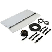 Kojem Flip Down Scratch Resistant Polycarbonate Windshield for Polaris Ranger 570 XP 900 1000, Clear