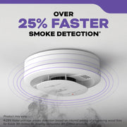 Kidde 21032926 Battery-Operated Combination Smoke & Carbon Monoxide Detector, Batteries Included