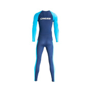 Cressi Xdg022125 Wahoo Neoprene-Spandex Wetsuit for Ladies - XL, Azure/Blue