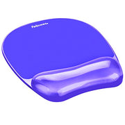 Fellowes 91441 Gel Crystal Mouse Pad with Wrist Rest