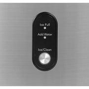 Frigidaire EFIC214 Gallery Nugget Ice Maker, 33 lbs. Daily Capacity, Stainless Steel, Black