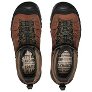 Keen 1028988 Targhee IV Mid Waterproof Hiking Boots for Men - Bison/Black - 11M