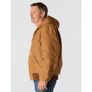 Carhartt Men's Iconic J140 Firm Duck Active Jacket, Brown, 4X-Large Tall, 106673