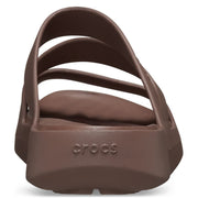 Crocs Getaway Strappy Women's Sandals, Lightweight EVA, Cushioned Croslite Footbed, 1.3-Inch Platform, Truffle, 8