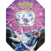 Pokemon Azure Legends Tin Trading Card Game Collector's Tin with Kyogre ex, Xerneas ex, or Dialga ex Foil Promo Card, 4 Booster Packs, Multicolor, 100-10128