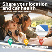 CarMD Connect OBD2 Enhanced Automotive Diagnostic Tool with Real-Time Location Tracking, Safety Alerts, Geofencing, Vehicle Health Monitoring, No Subscription, Compatible with 1996+ OBDII Cars and Light Trucks 2200