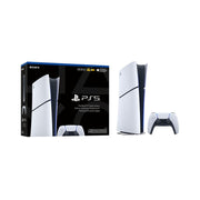 Sony PlayStation 5 Slim Digital Edition Console, 825GB SSD, 4K Graphics, Ray Tracing, Haptic Feedback, Adaptive Triggers, 3D Audio