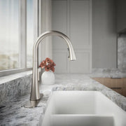 Kohler K-R33912-VS Guild Pull-Down Kitchen Faucet, Stainless Steel, Single Lever Handle, Three-Function Sprayhead