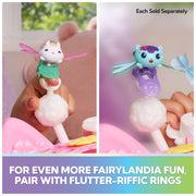 Gabby's Dollhouse Fairylandia Flutter Magic Fairy Playset with 3-Inch Gabby Figure and 8 Flying Fairies, Pink, 94981951