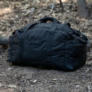 SOG Outbound Sports Duffel Bag, 35 Liter Capacity, Black, Polyester, Adjustable Straps, Travel Pouch, YPB016SG02-008