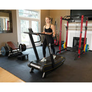 Signature Fitness SF-S2 Sprint Demon - Motorless Curved Sprint Treadmill with Adjustable Levels of Resistance - 300 lb Capacity