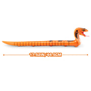 Zuru Toys Robo Alive King Cobra Robotic Moving Snake Toy, 17.5 in, Realistic Snakeskin, Battery-Powered, Ages 3+