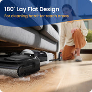 Tineco iFloor 5 Stretch Cordless Wet Dry Vacuum Cleaner and Mop, 180 Lay-Flat Design, Up to 45-Min Runtime, Large Water Tanks, FW080400US