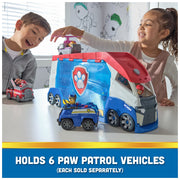 Spin Master PAW Patrol Transforming PAW Patroller Toy Vehicle Playset with Ryder Figure, ATV, Dual Vehicle Launchers, Sound Effects, Holds 6 Figures, 22.5 in