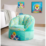 Pinkfong WK950353 Baby Shark Blue Polyester Bean Bag