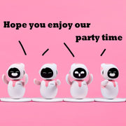 Energize Lab Eilik Pink Interactive Robot Pet, Touch-Responsive Emotional Companion with Mini-Games, Timers, Dance Mode, and Social Play