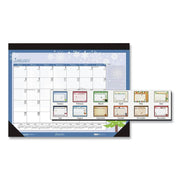 House of Doolittle Seasonal Holiday Desk Pad Calendar, 18.5 in x 13 in, Monthly, 2026, Black Binding